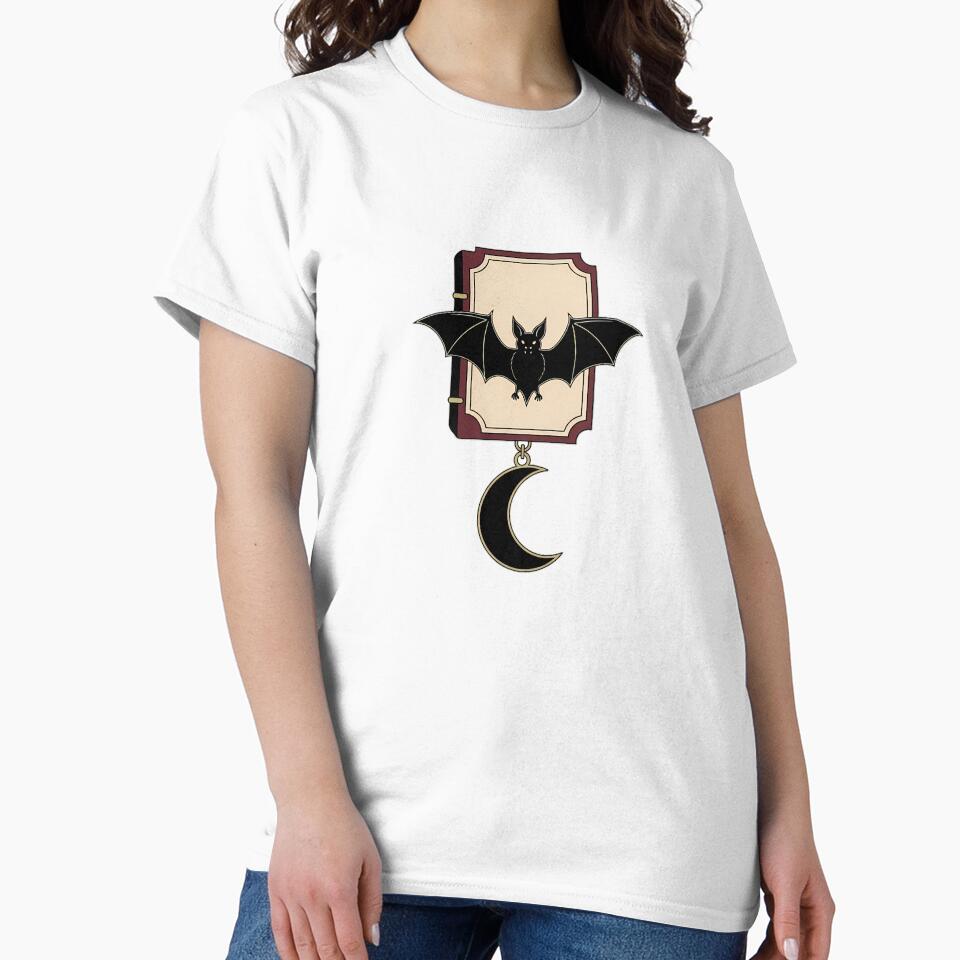 Bat Bookplate Moon by IllumeInk