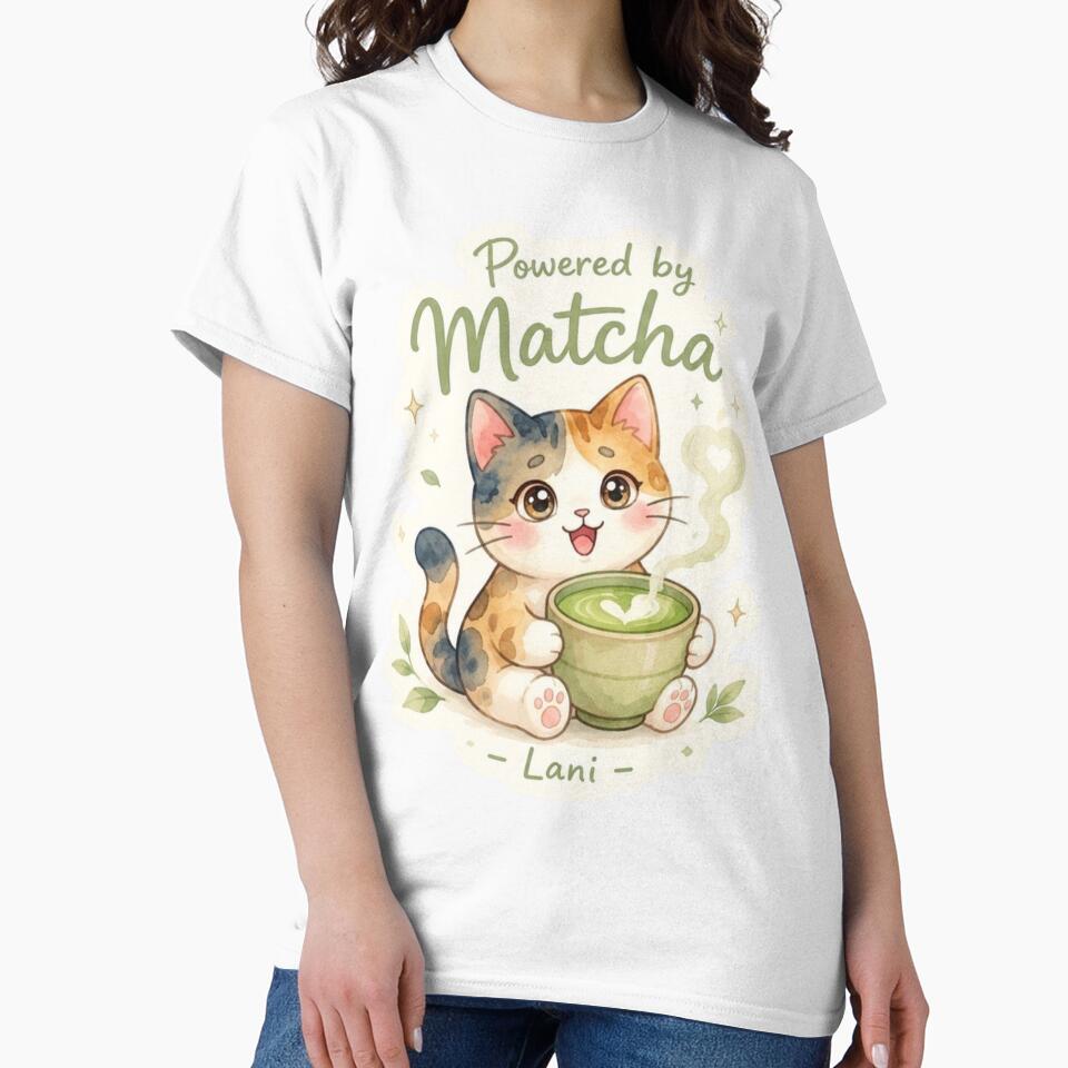 Lani Powered by Matcha Sticker ｜Powered by Aloha Collection by LaniDigitalNook