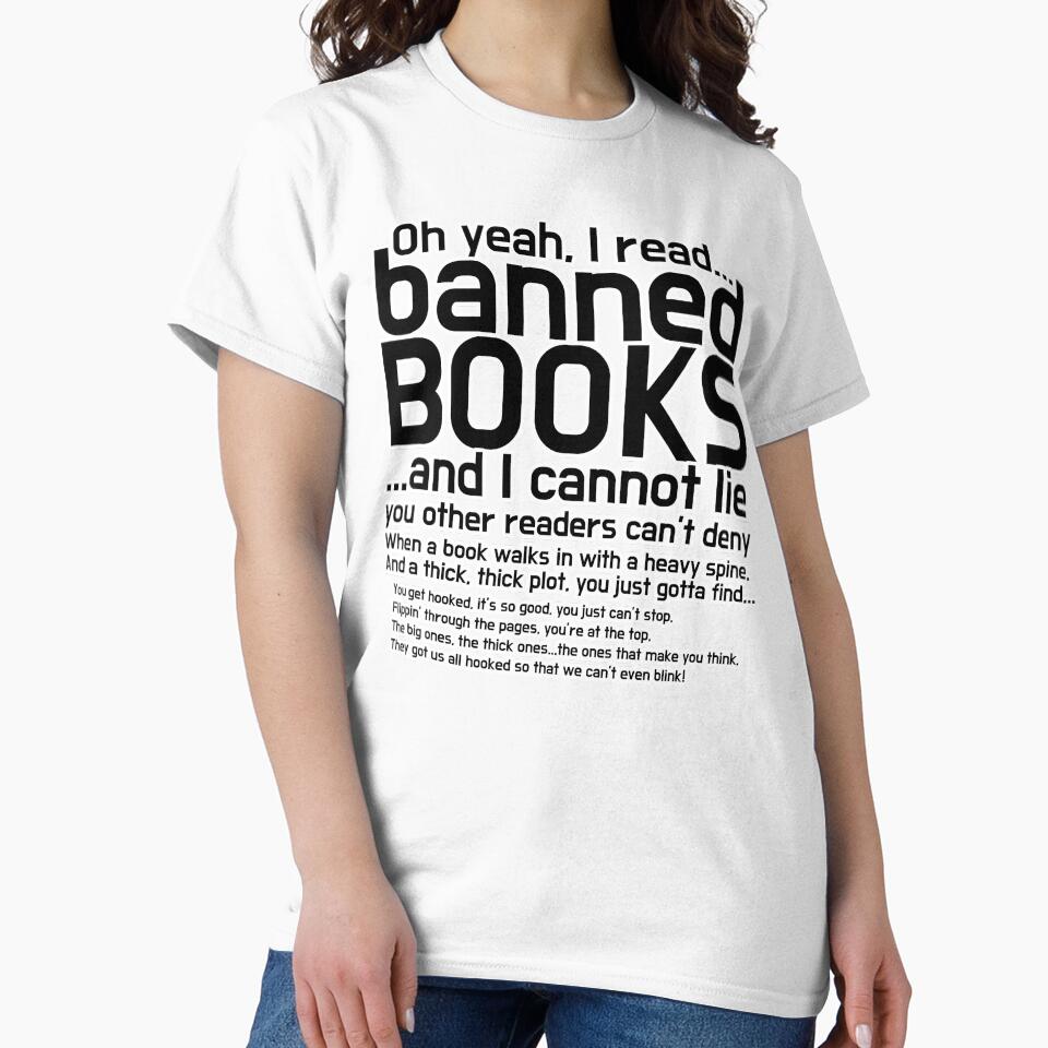 I Read Banned Books Book Lover Free Books by GetContented