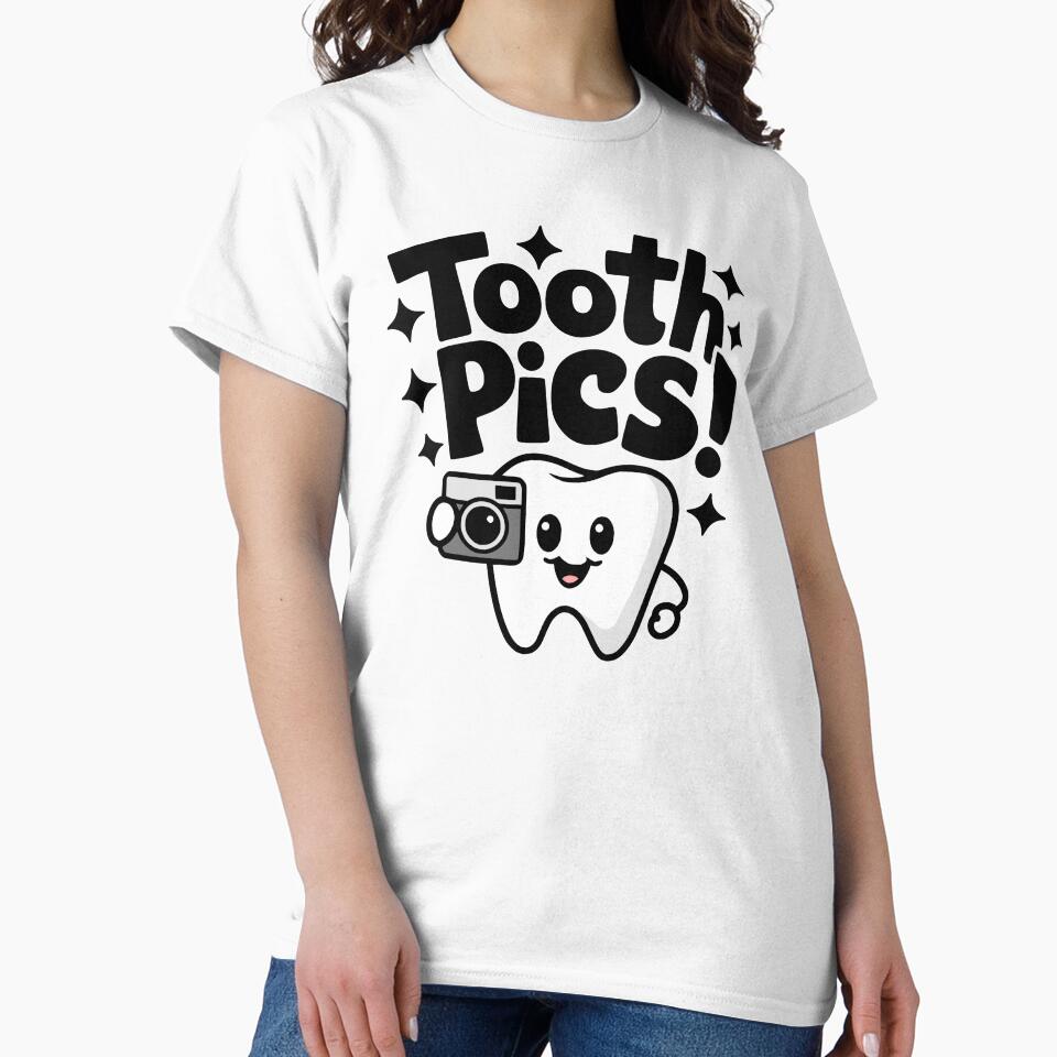 Tooth Pics! Cute Dentistry Photography Pun by PMCreative