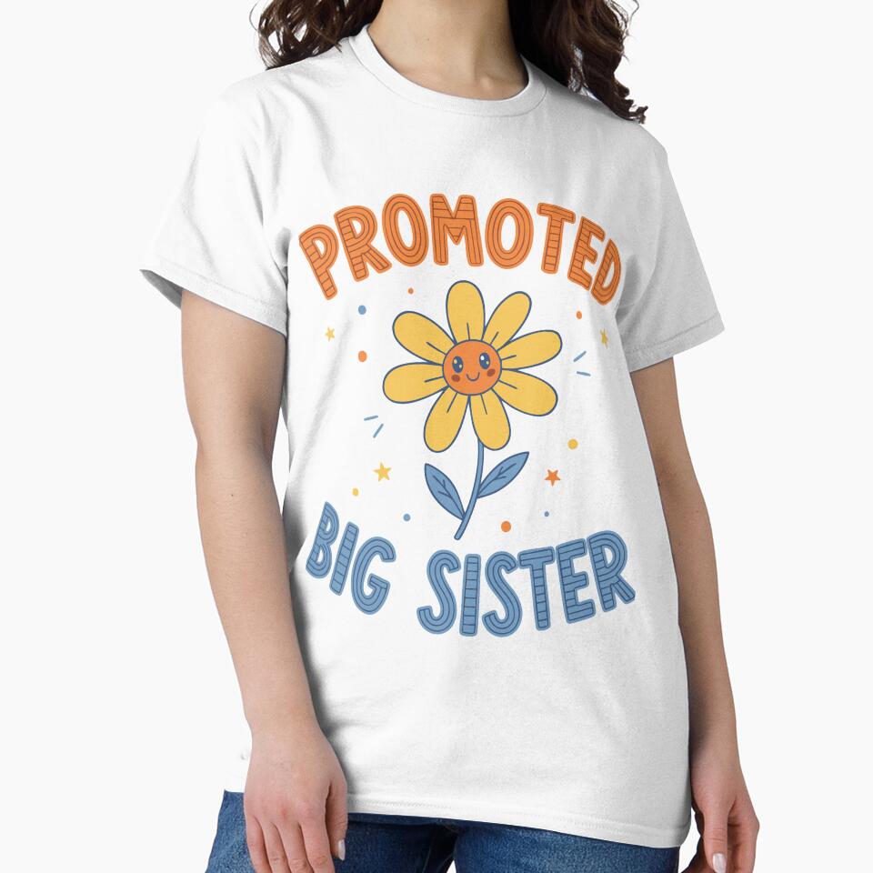 Gender Reveal Promoted Big Sister Baby Shower by LuminOrb