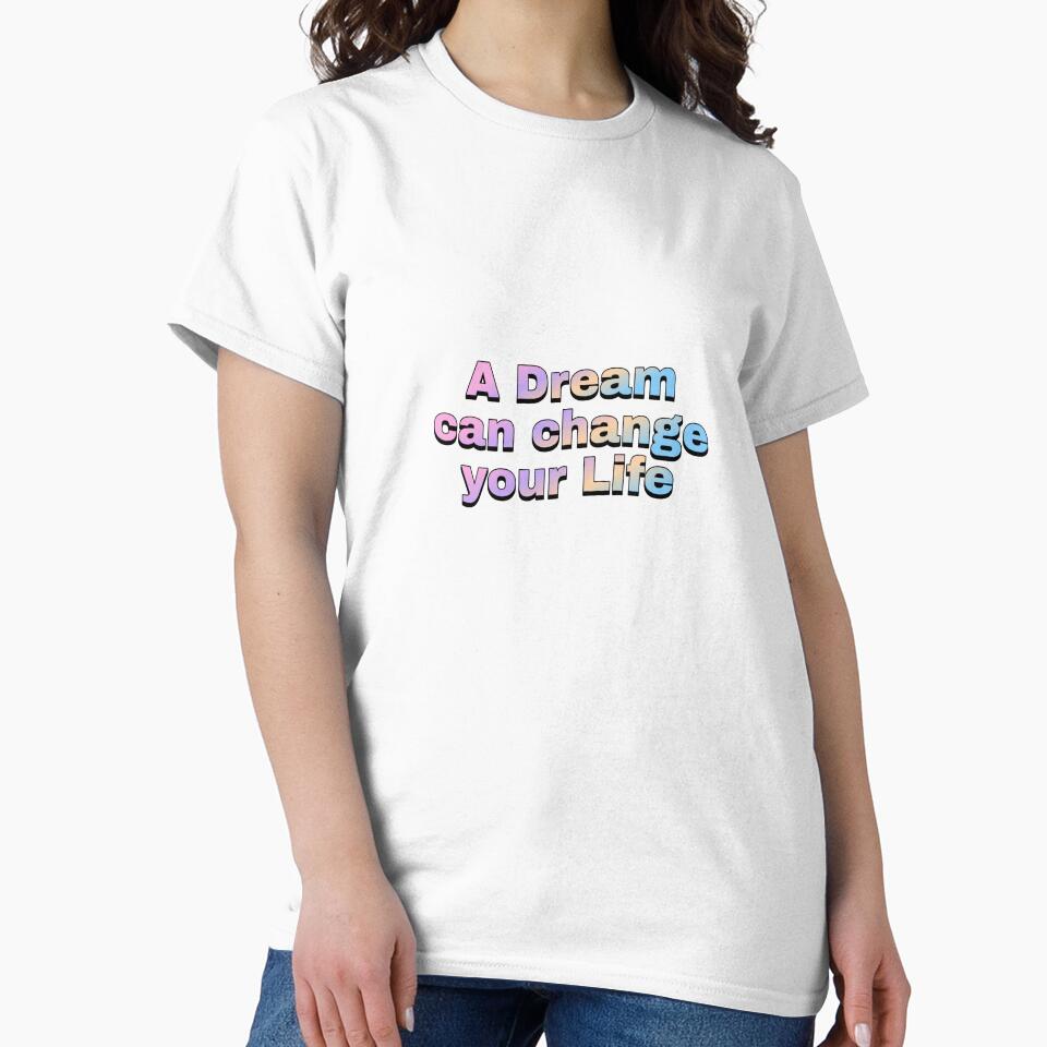 A Dream can change your life - Pastel Gradient Motivational Quote by Elly for Design (Power of Creation)