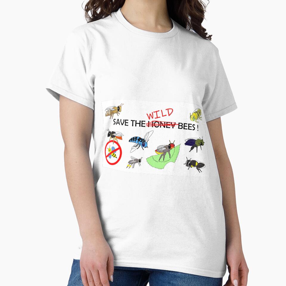 Save the WILD bees (not honeybees) by BeeBabette