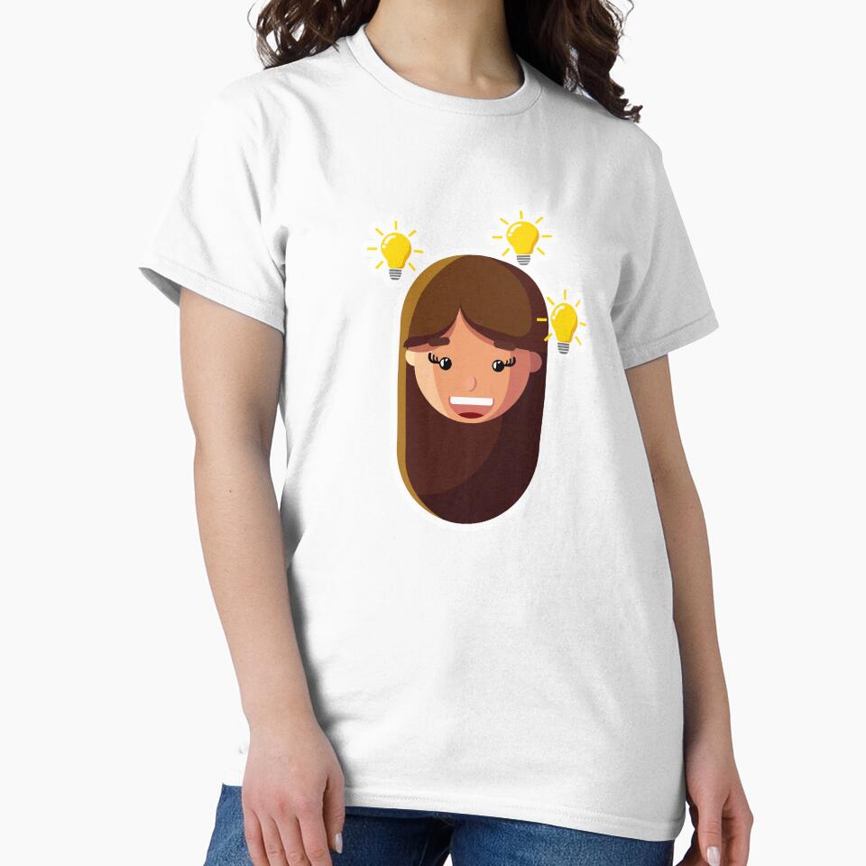 Idea Generator | Funny Creative Girl Sticker by Creatory.studio