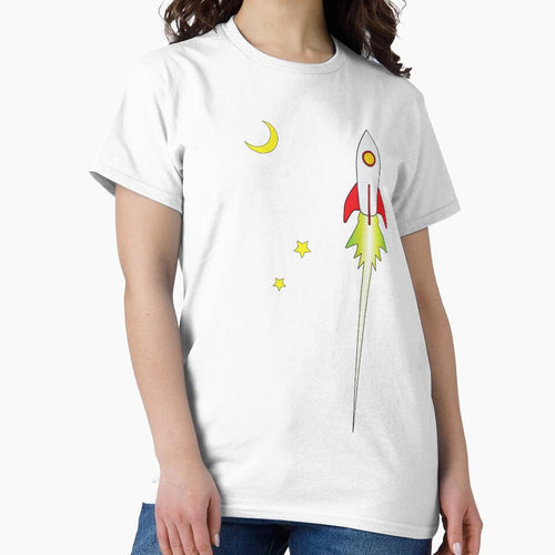 Ad Astra Rocket Retro Futurism by ElJimmo