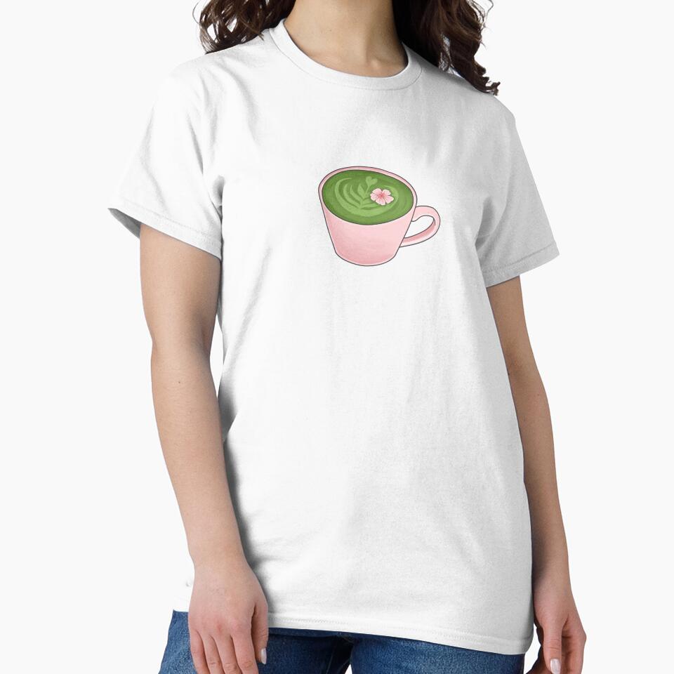 Matcha Girlie Clipart Sticker Sakura PNG by NixDigitalStudio