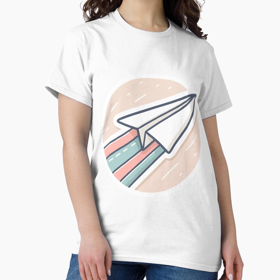Paper Plane in Mid-Flight by OniumEth