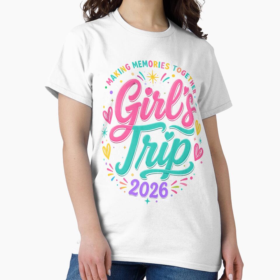 Girls Trip 2026 Shirt | Summer Vacation Outfit | Beach Travel Shirt by storedreamcie