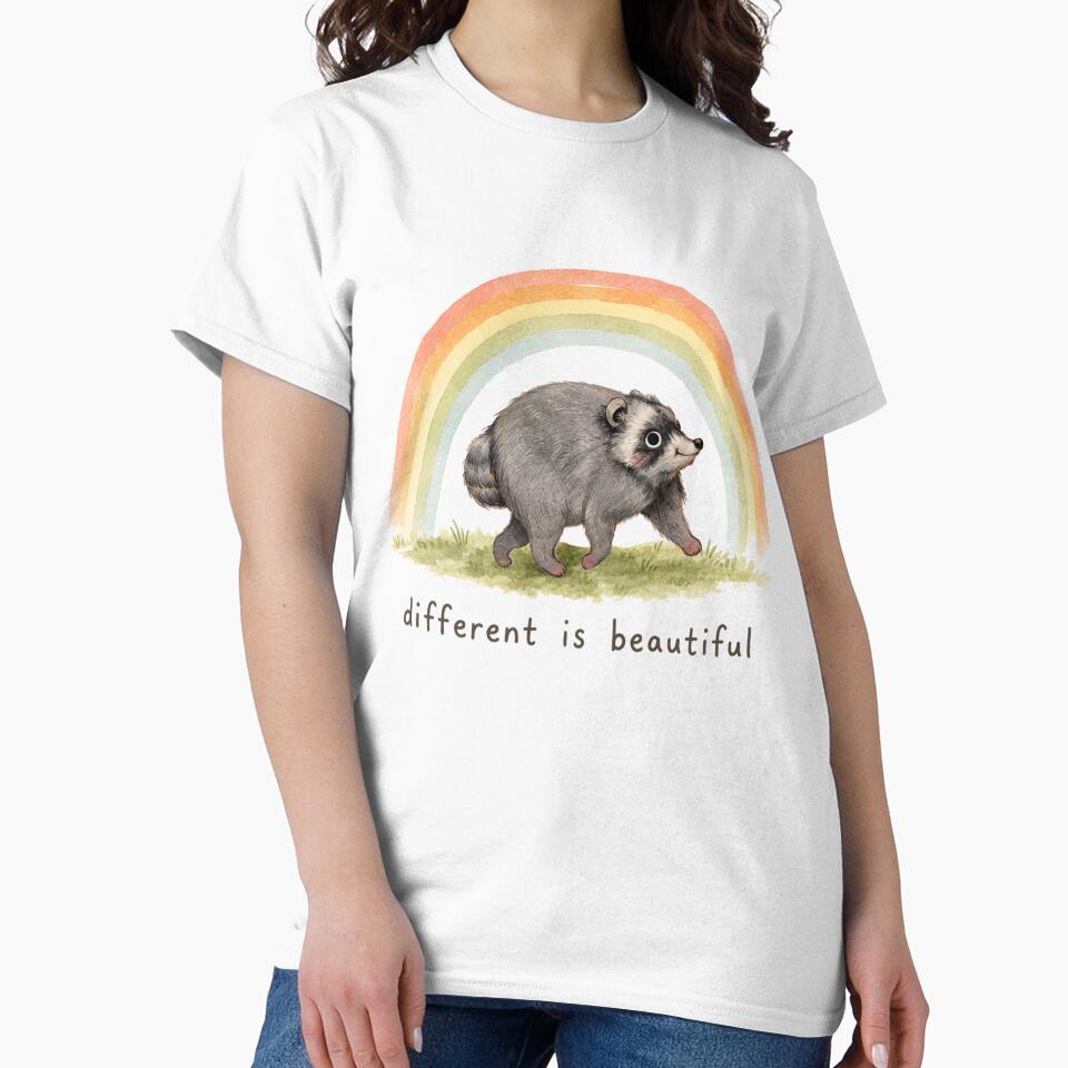 Different Is Beautiful Jimothy Raccoon Viral Seattle Short Spine Raccoon Internet Meme by OMITTEROMINOUS