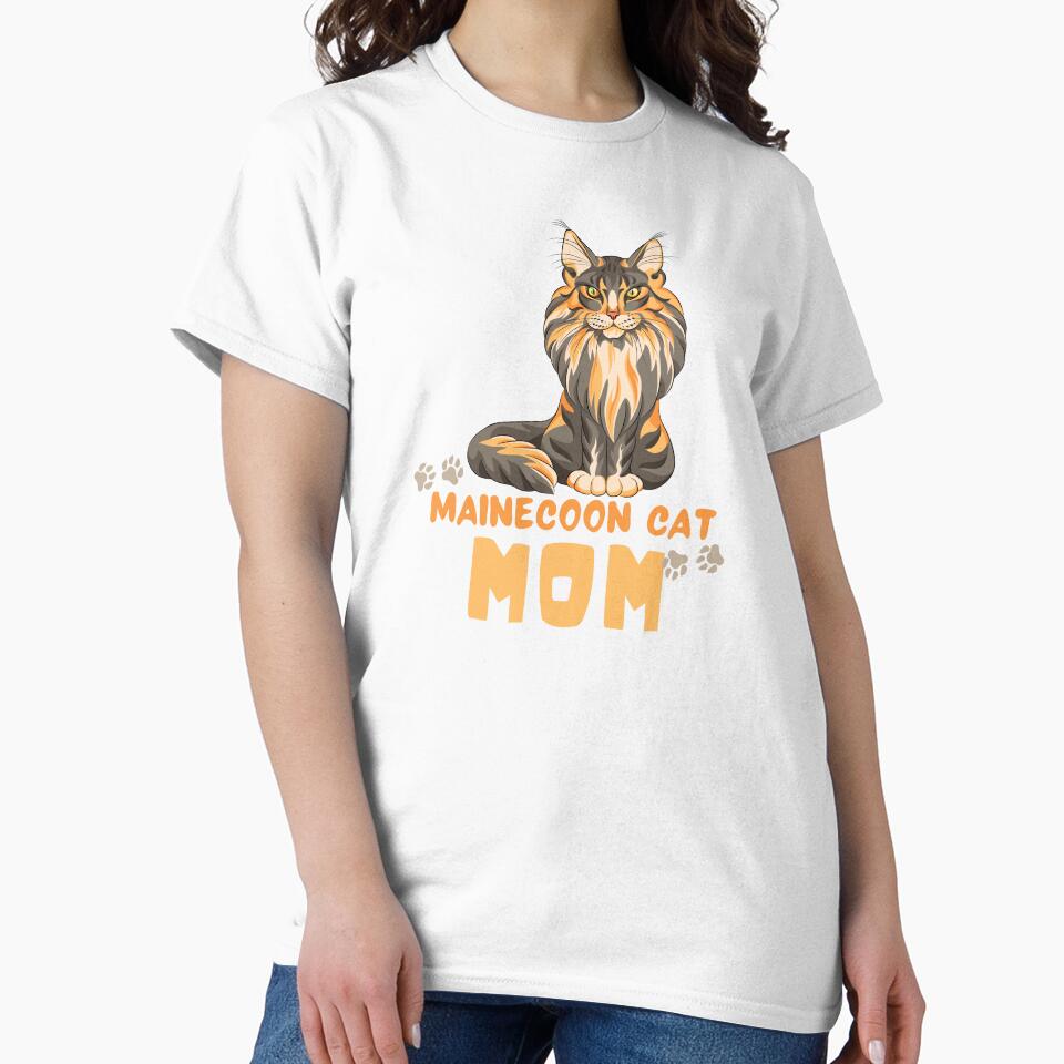Mainecoon Cat Mom - Cute Maine Coon Cat by The-Muse