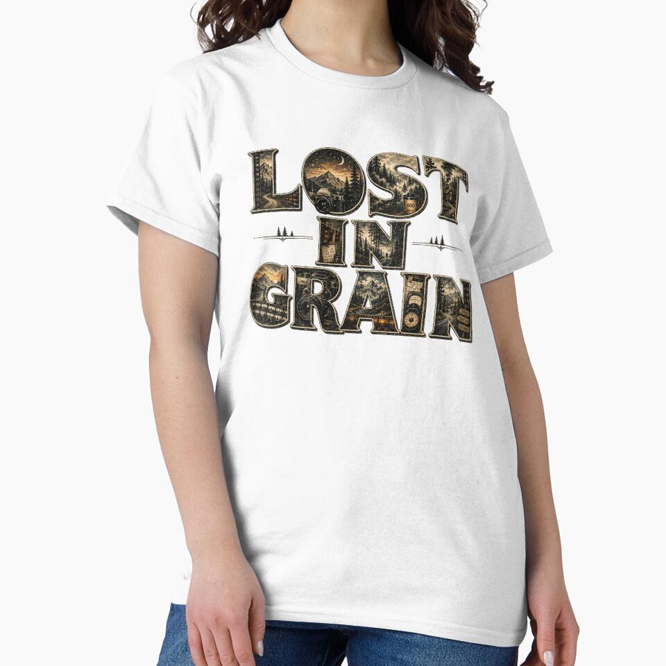 Lost In Grain | Vintage Film Photography Typography by Golden Era Studio