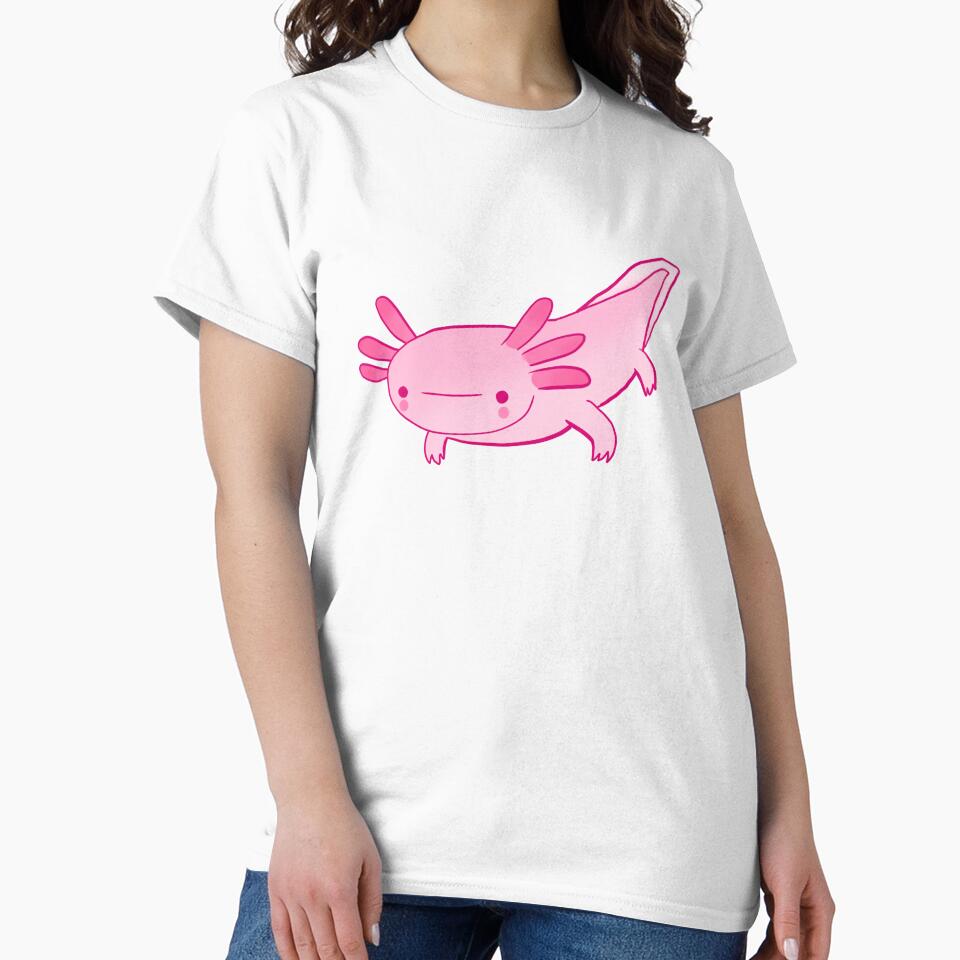 Cute axolotl art by Mayarart