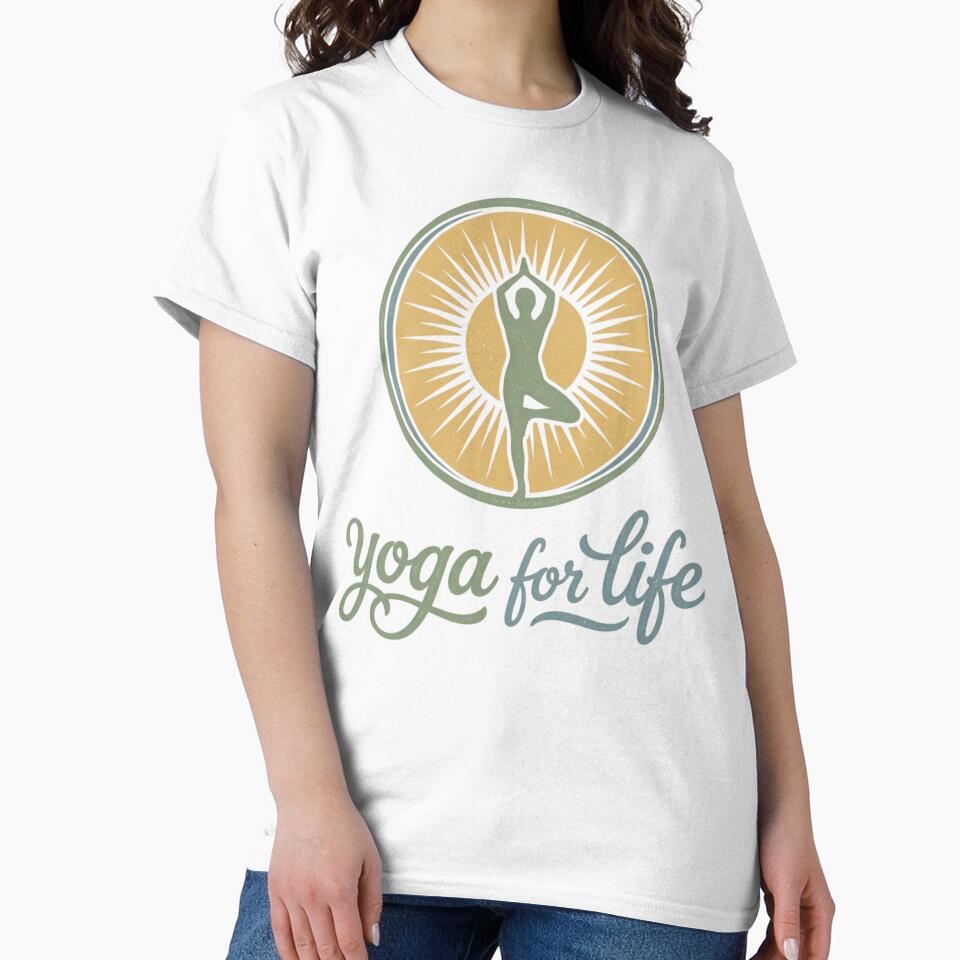 yoga for life t-shirt by Shirtmart1