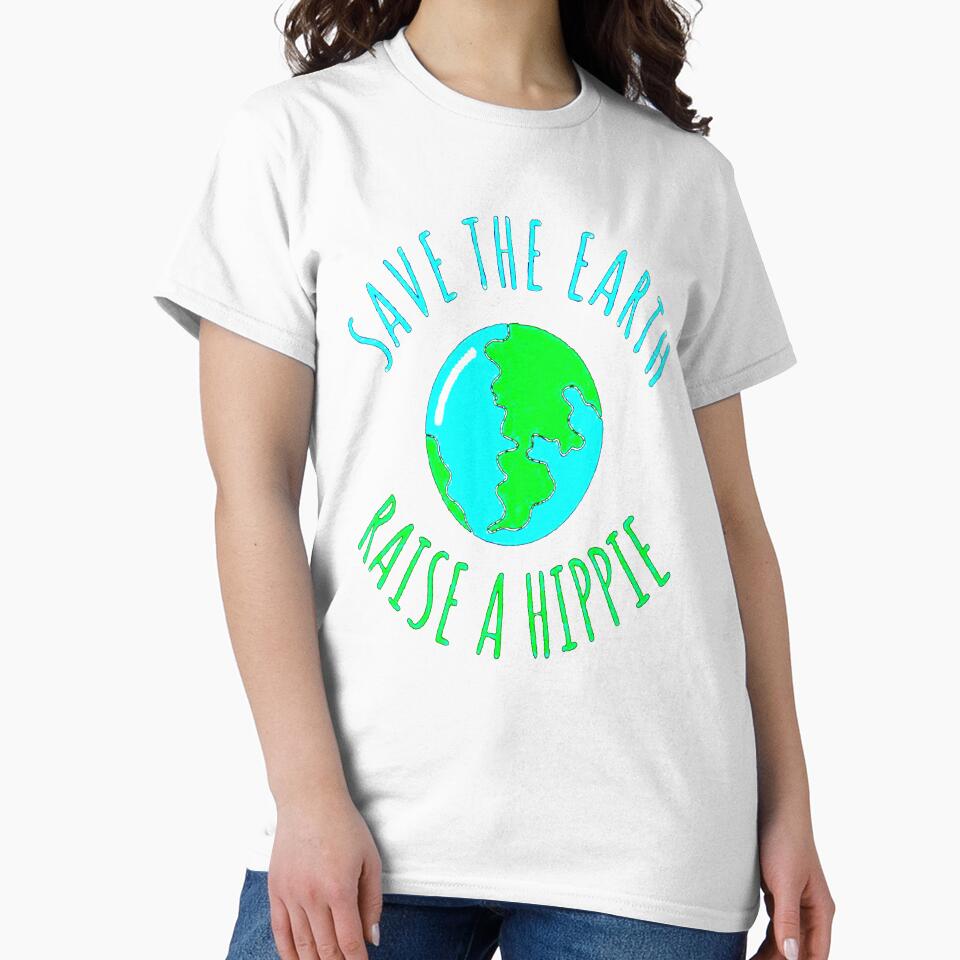 Save The Earth Raise A Hippie by zackybearz