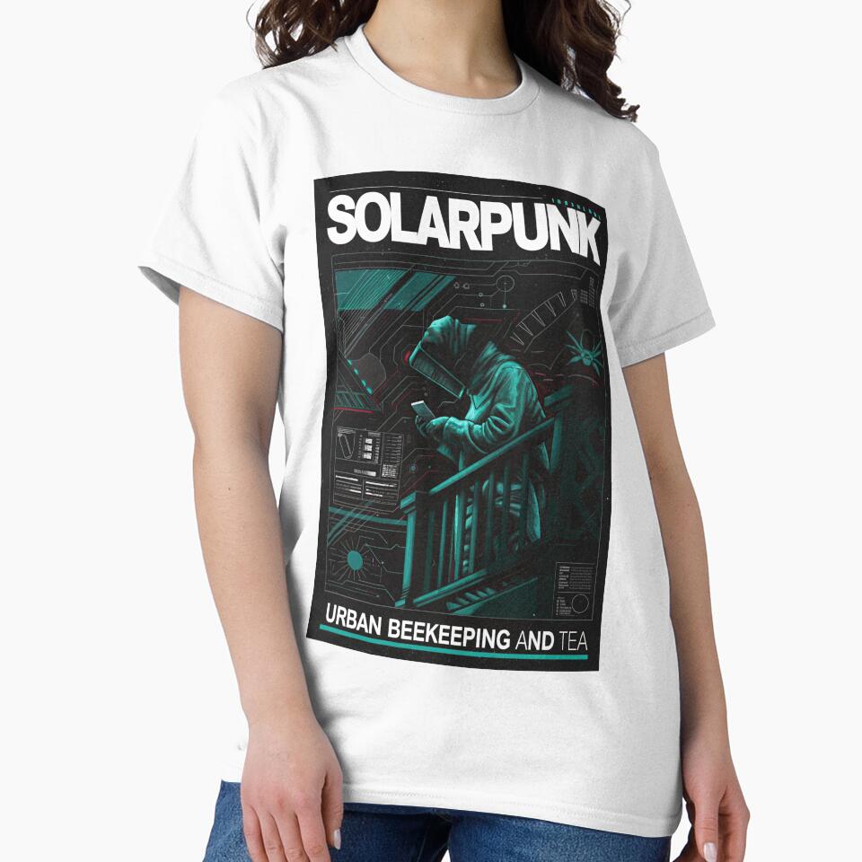 Solarpunk: Urban Beekeeping and Tea by Raw-Ink