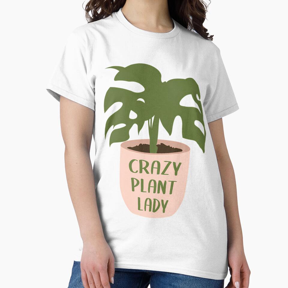Crazy Plant Lady Cute Design by xitzfuxxf18