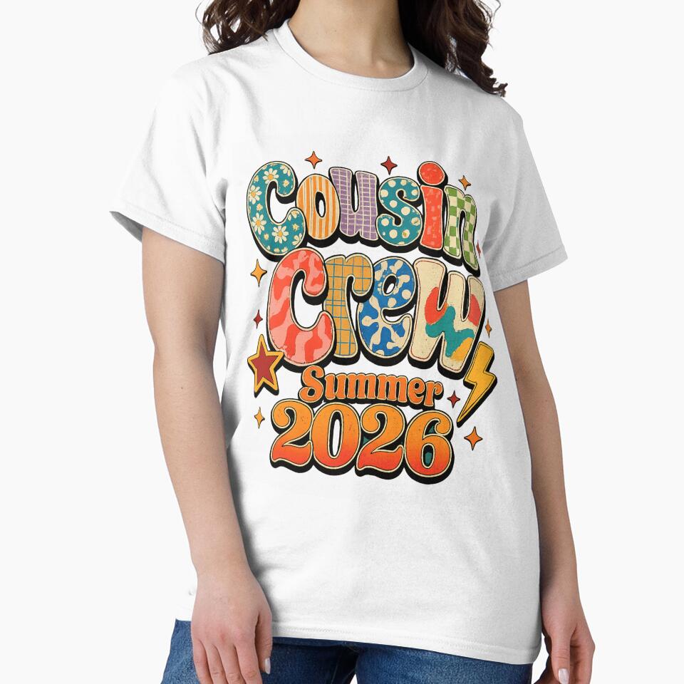 Cousin Crew Retro Summer Vacation Family Trip Matching Kids by Velinara
