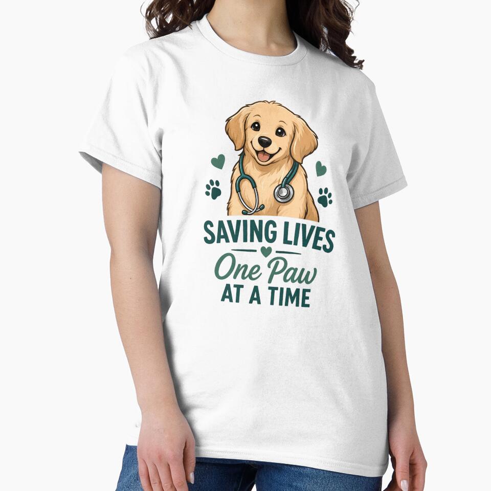 Vet Dog Saving Lives One Paw At A Time by the-dovlat