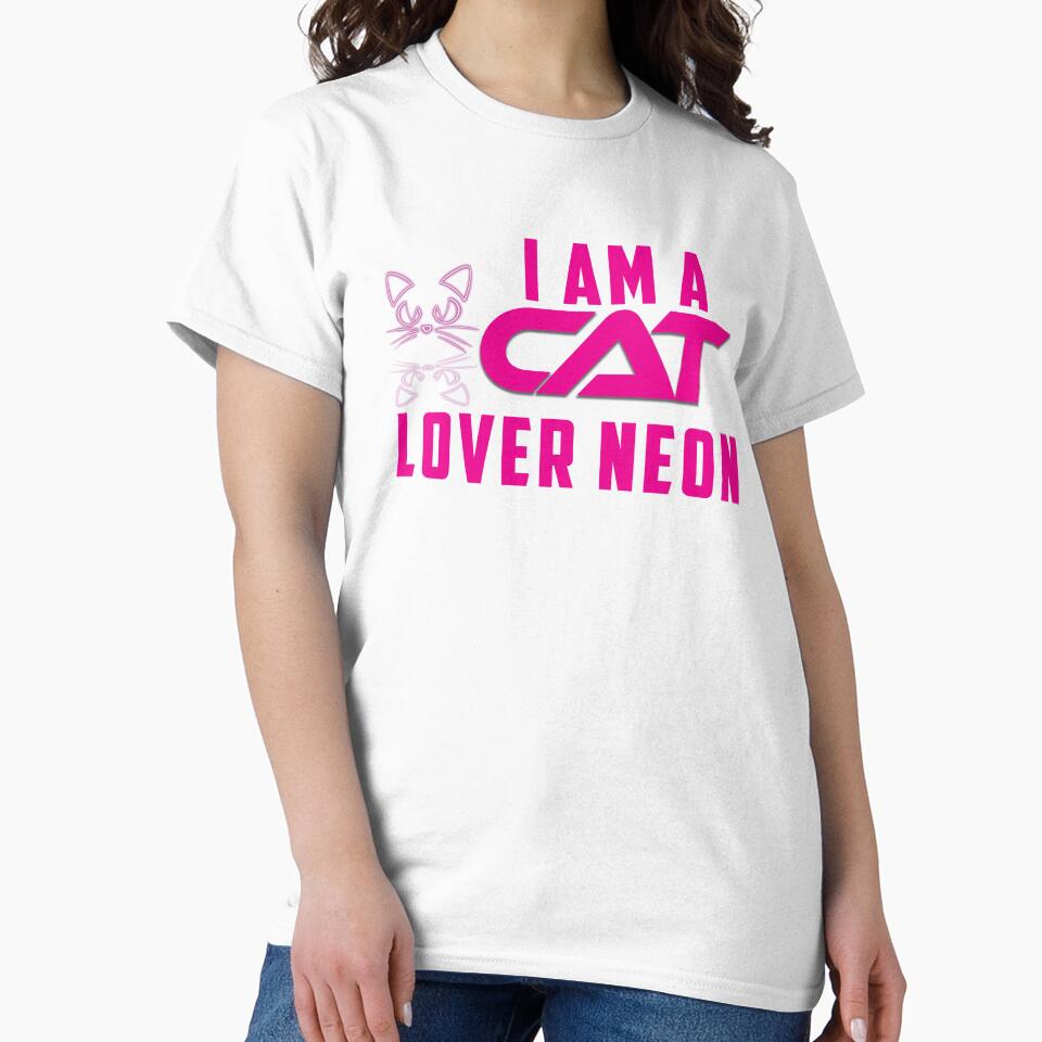 I am A Cat Lover Neon by faicalart