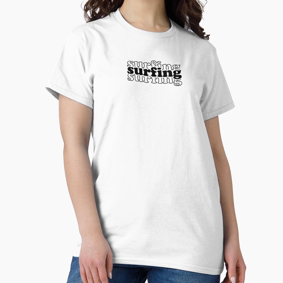 Surfing Vintage - Funny Surfing Lover by Oussinc