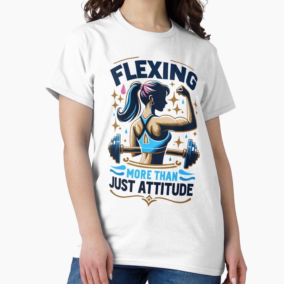 Felxing More Than Just Attitude - Female Fitness by OptimaArt