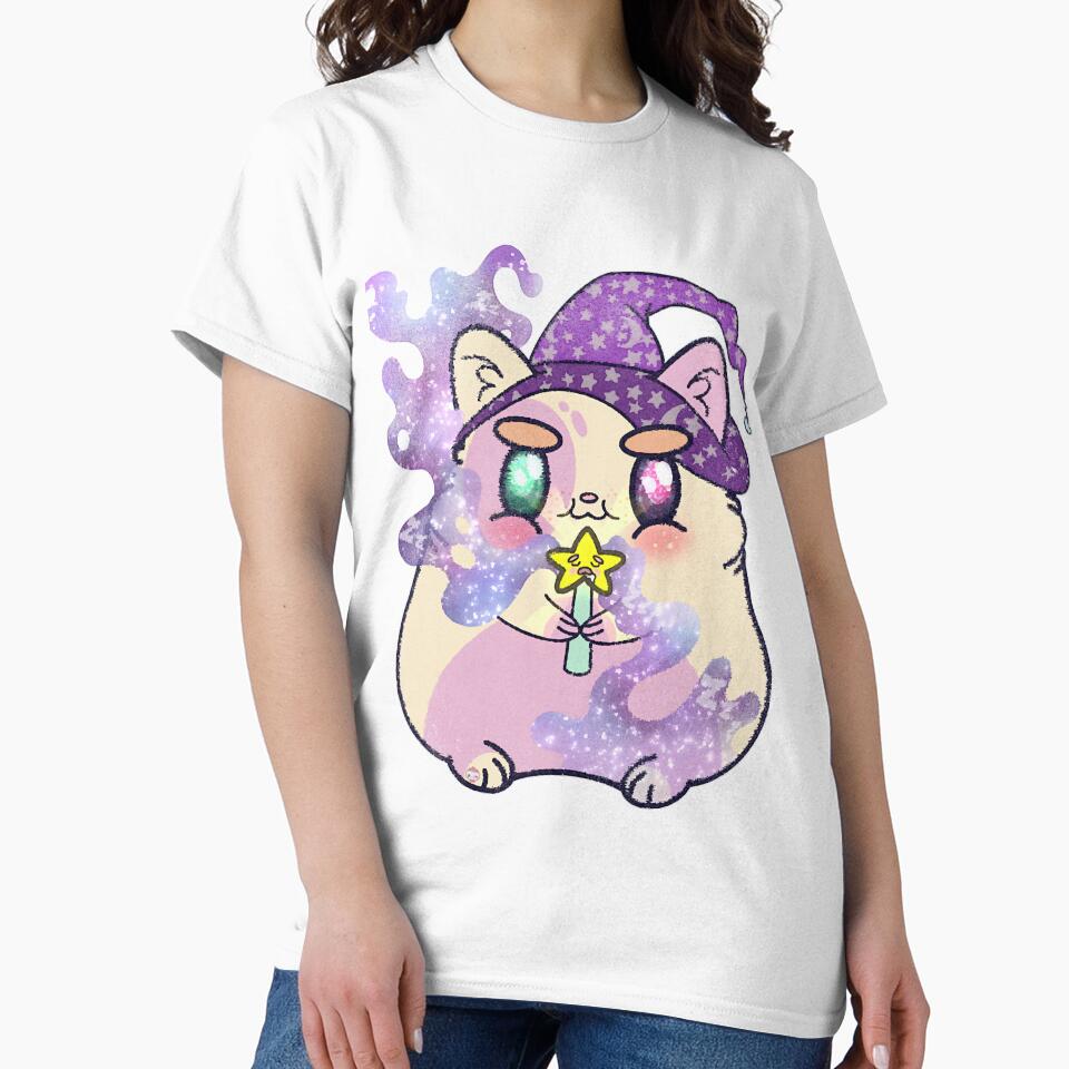 Kawaii Hamster Wizard Vintage Look by kaiNickell