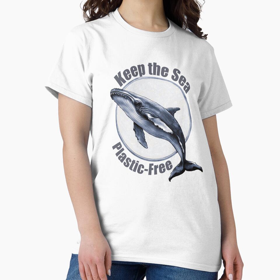 Keep The Sea Plastic-Free by KiwiArtistDK