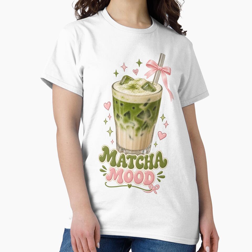 Matcha Mood Cute Aesthetic by Doodle Souq