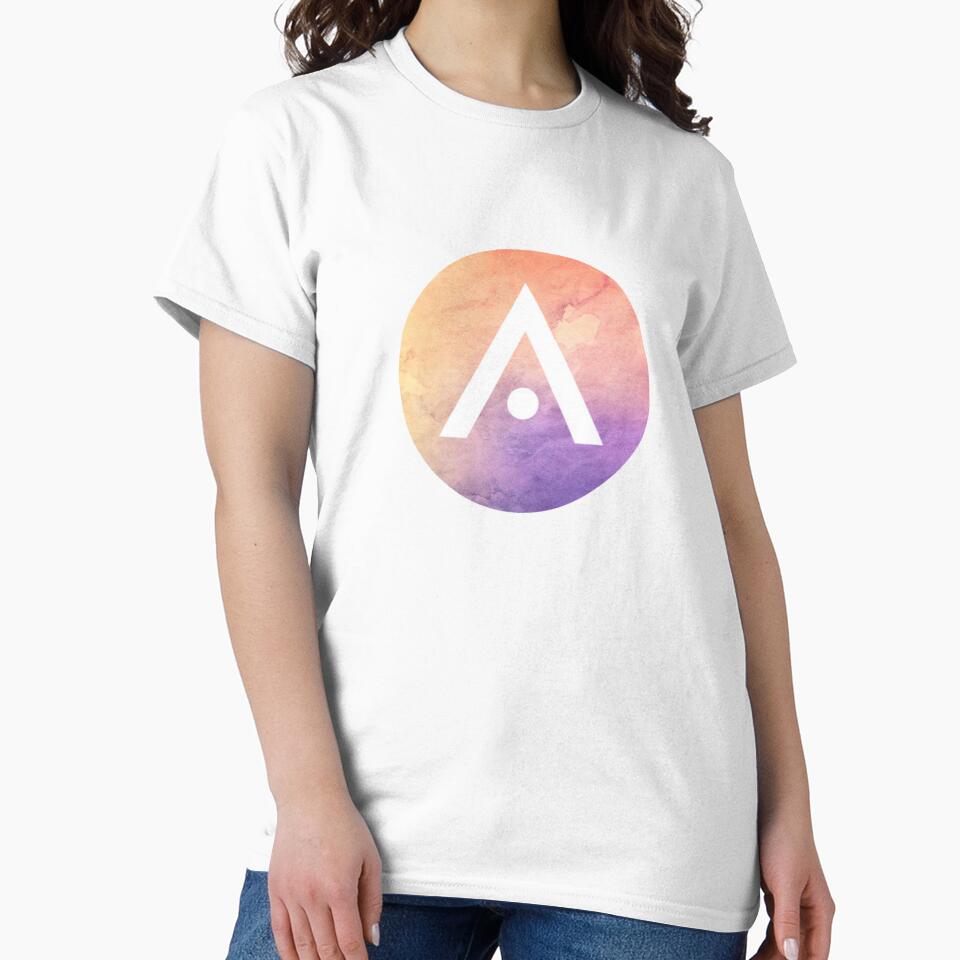 Aveda Orange Watercolor Logo by Dalaura