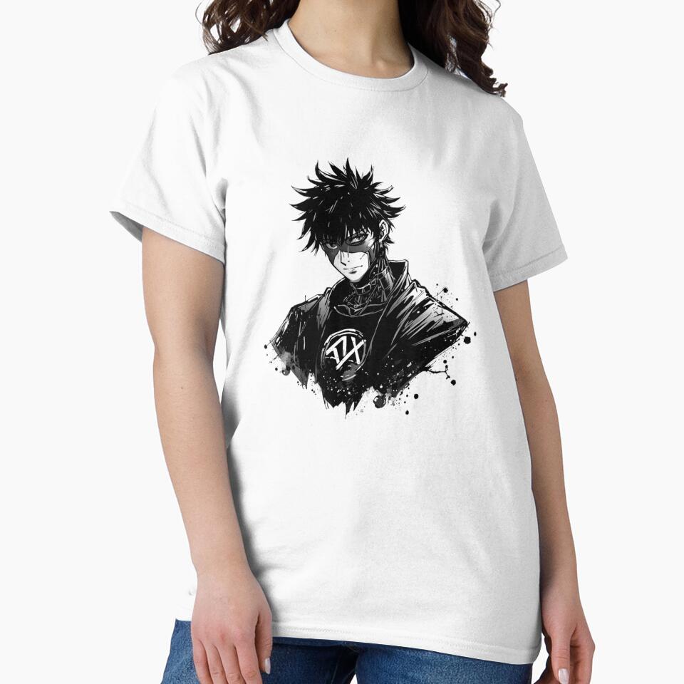 Dark Anime Boy Sticker – Aesthetic Manga Attitude Design by InkPatchify