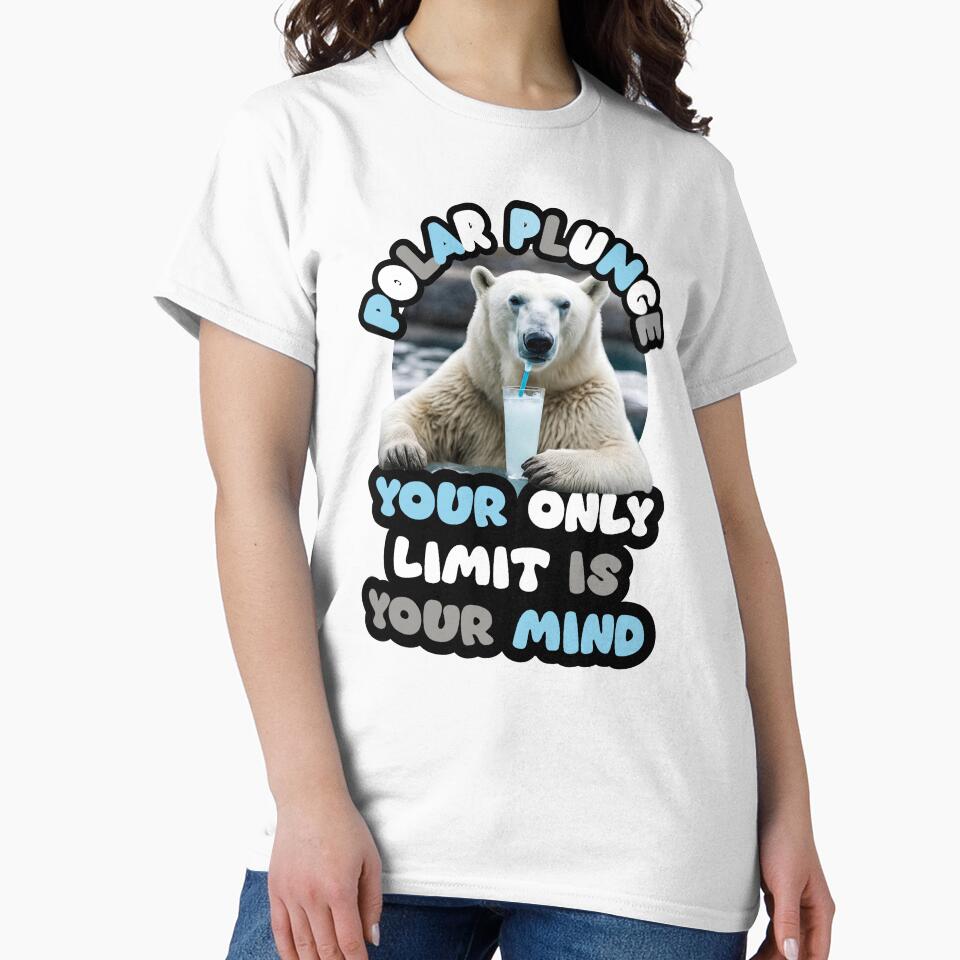 Cold Plunge Polar Plunge  | Ice Bath Therapy & Wellness Enthusiast Tee by FitEnvy
