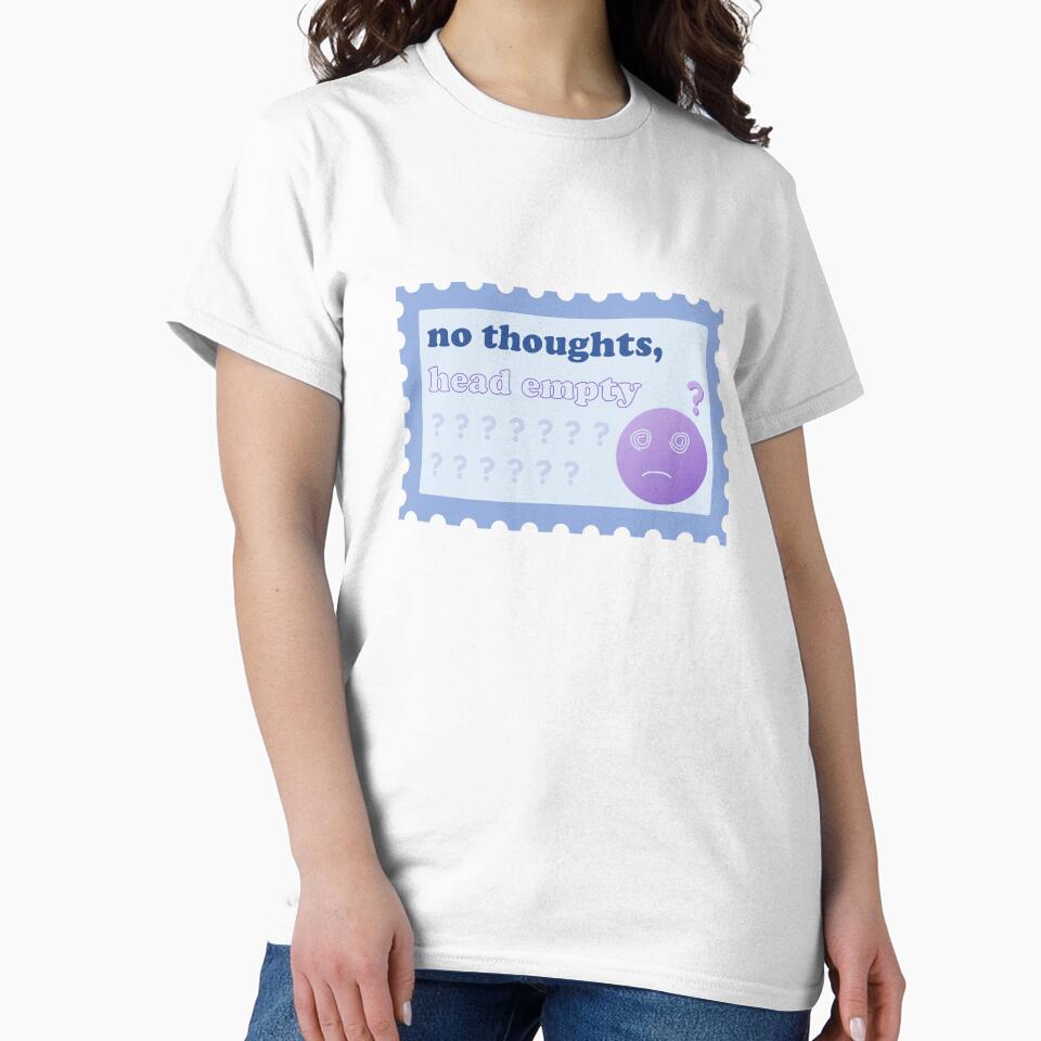 No Thoughts, Head Empty Postage Stamp by lexa-jpg
