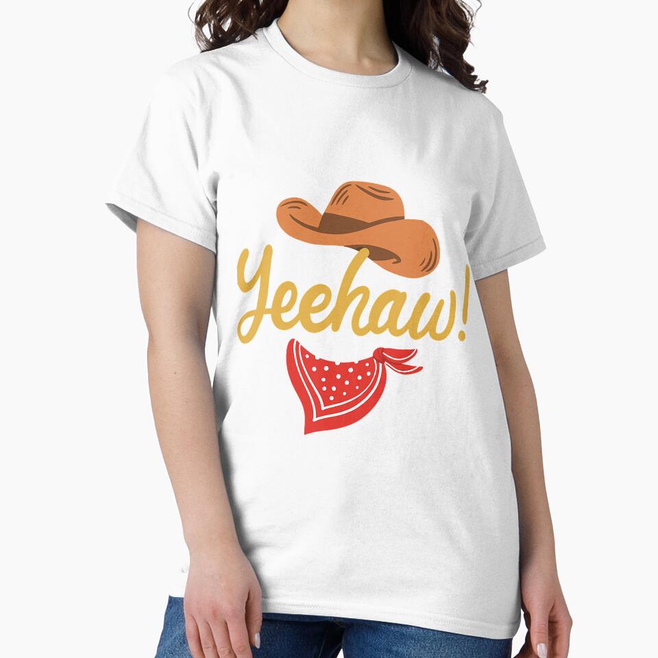 Yeehaw Cowboy Cowgirl Western Country Rodeo by DyanStoy