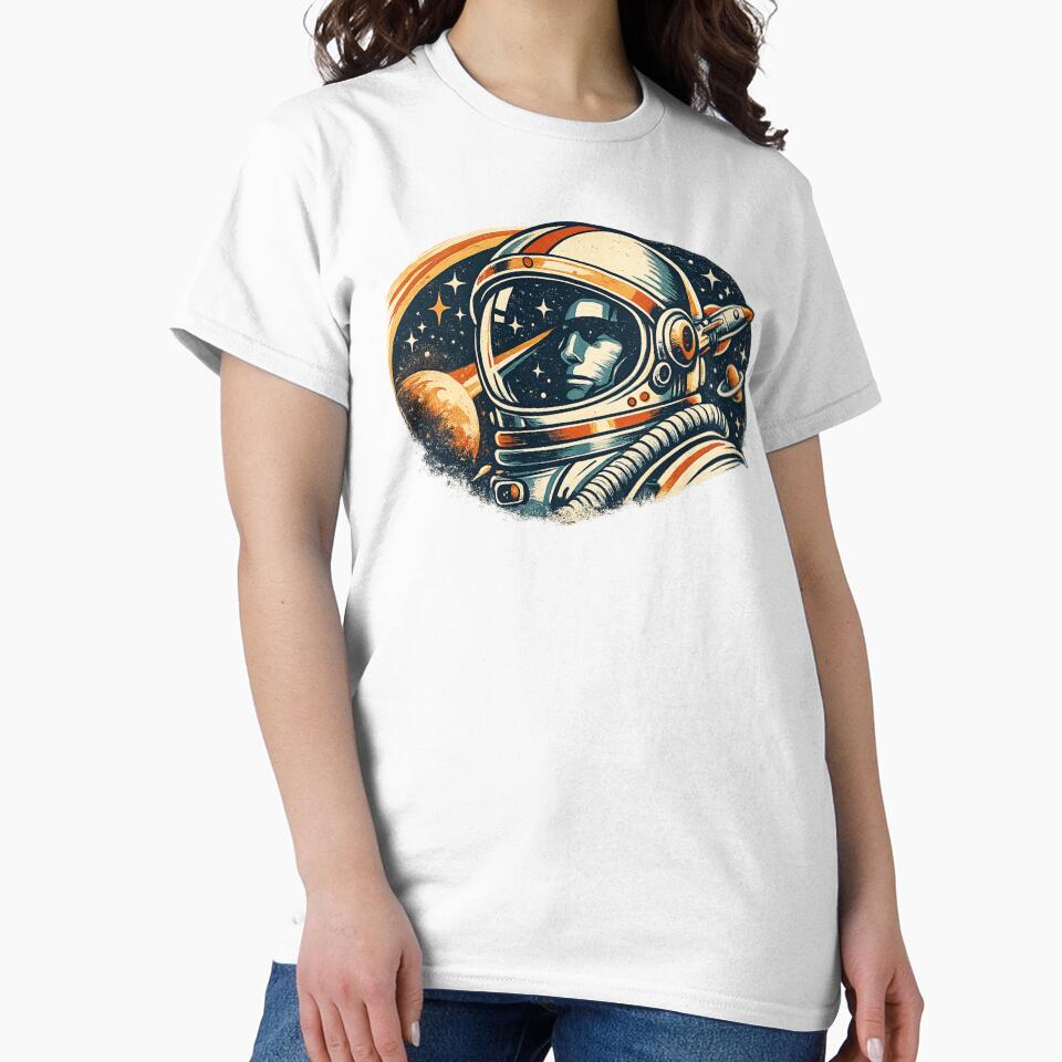 Retro Cosmic Astronaut by ArtPol444