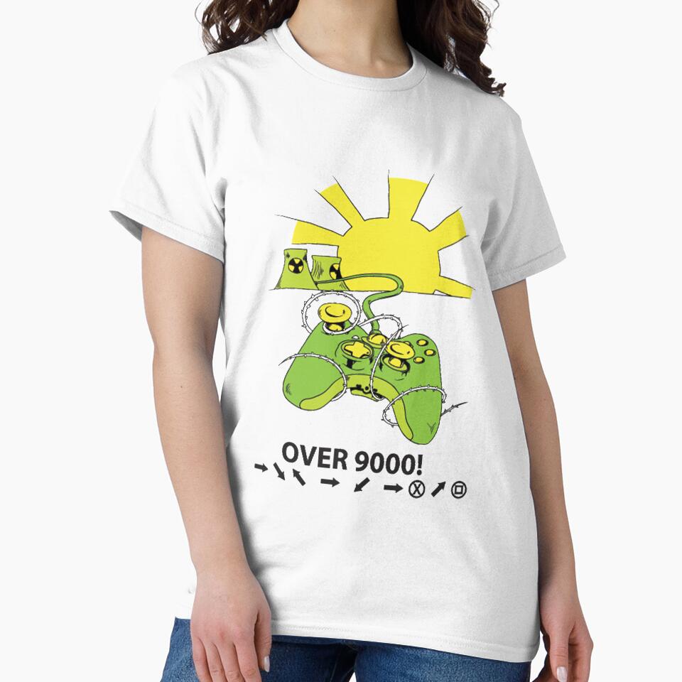 Over 9000 - Awesome gamer Gift by Teenation9