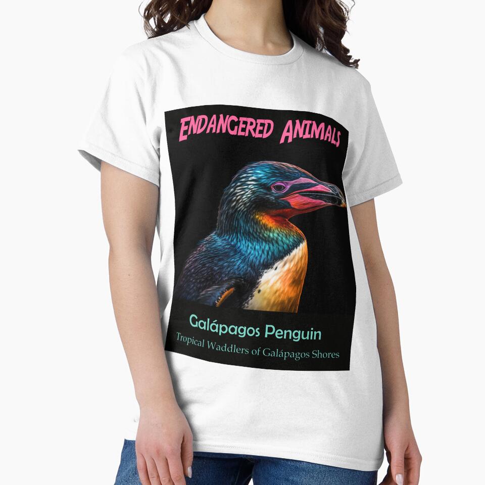 Galápagos Penguin: Tropical Waddlers of Galápagos Shores by JLCableStudio