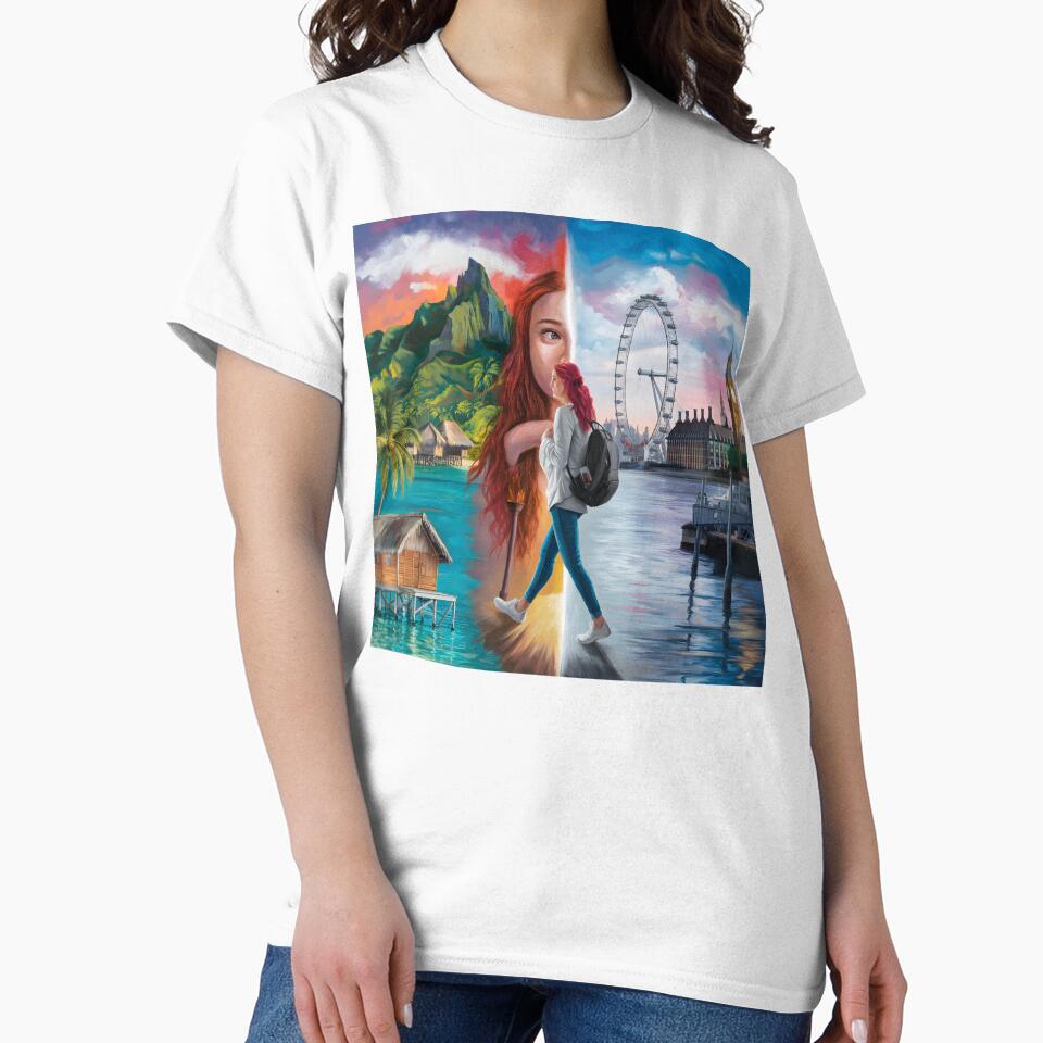 Travel - Two Worlds Collide by CanvasCarousel