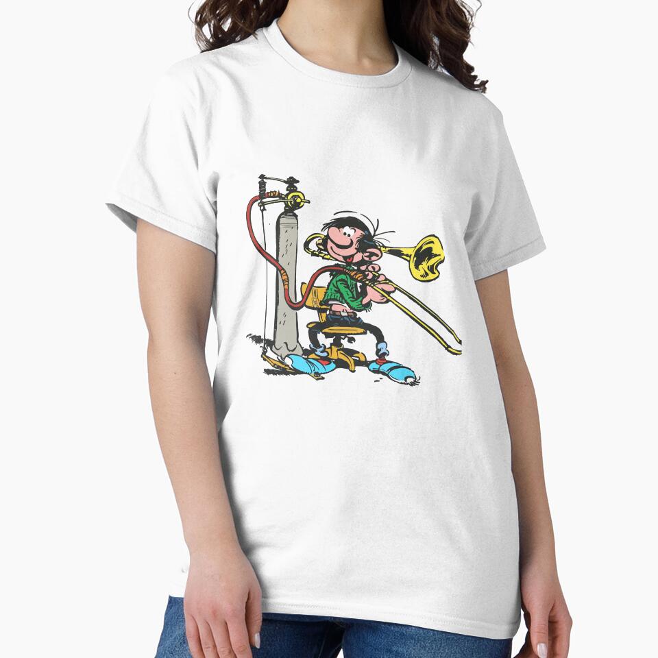 Gaston Lagaffe Movie Cartoon Color Big Ben with trumpet by GastonMovieHoi