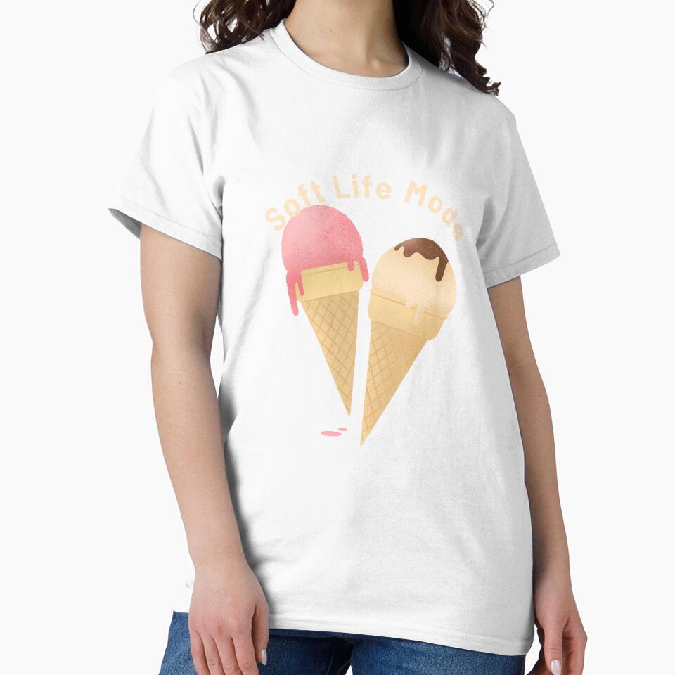 Soft Life Mode – Cozy Aesthetic Self Care Shirt by Homelife3