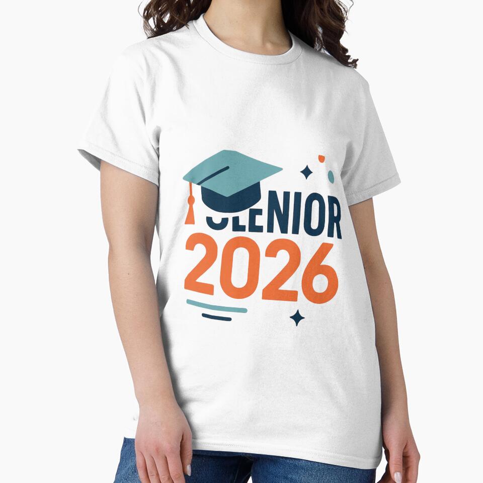 Senior 2026 Graduation Minimalist Design by ArtistMadrid