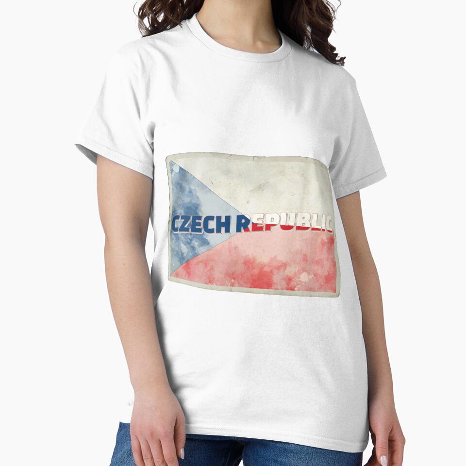 The Czech Republic vintage style retro souvenir by DeveloperProp0