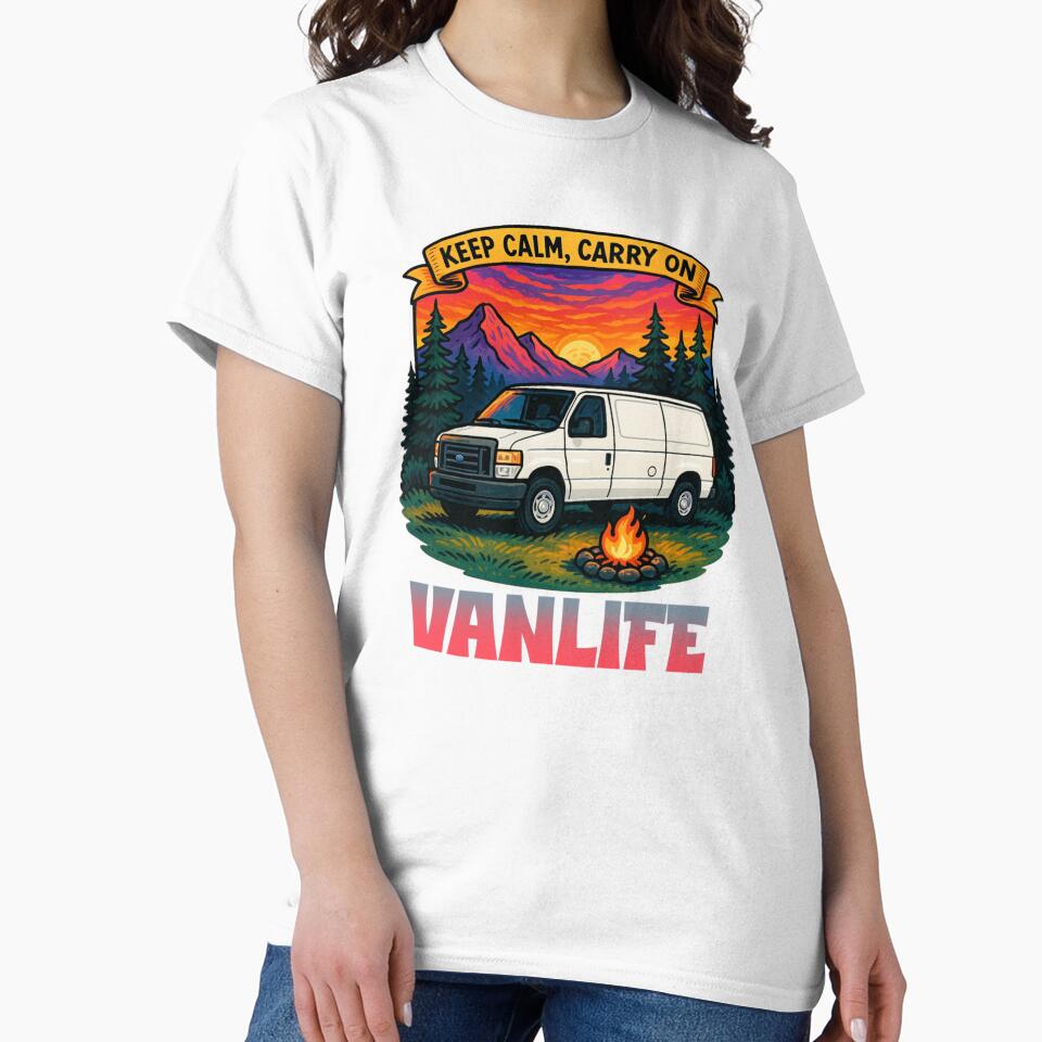Keep calm, carry on econoline vanlife by VANLIFE.