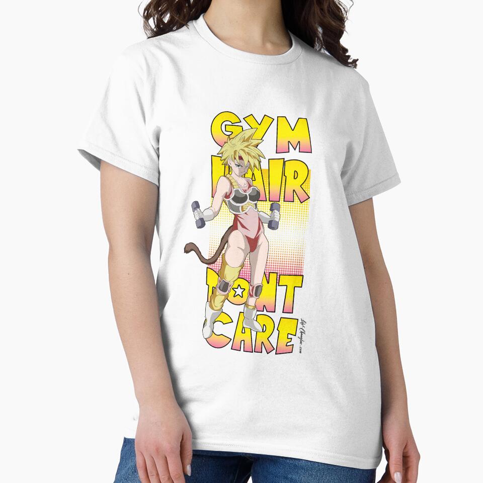Fasha Tee Shirt Women's Gym Hair Don't Care | Redbubble by CoachEkong