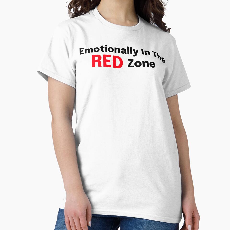 Emotionally In The Red Zone SLP Grad Student by SimplyTees247
