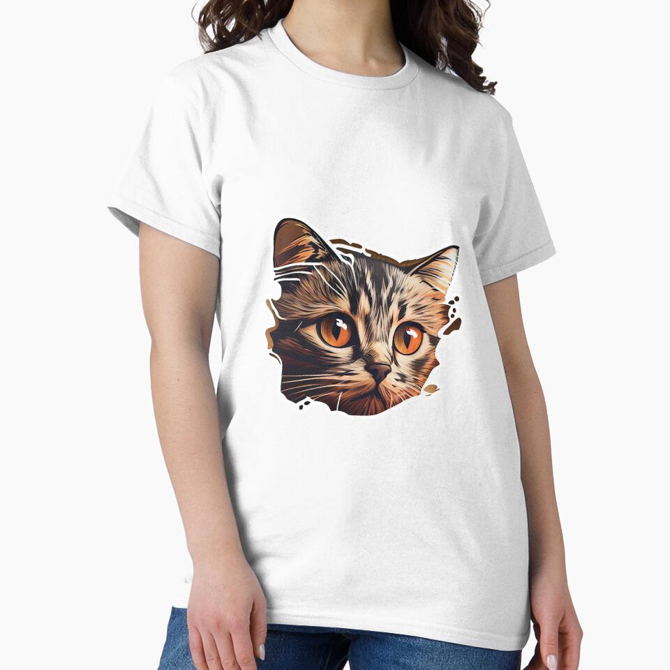 Golden cat by StickerTrove