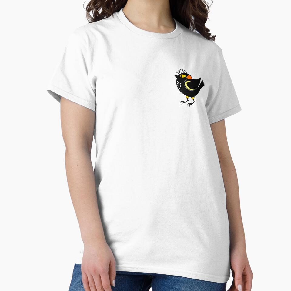 ‘Akohekohe - Hawaiian crested honeycreeper by fishbirdstudios