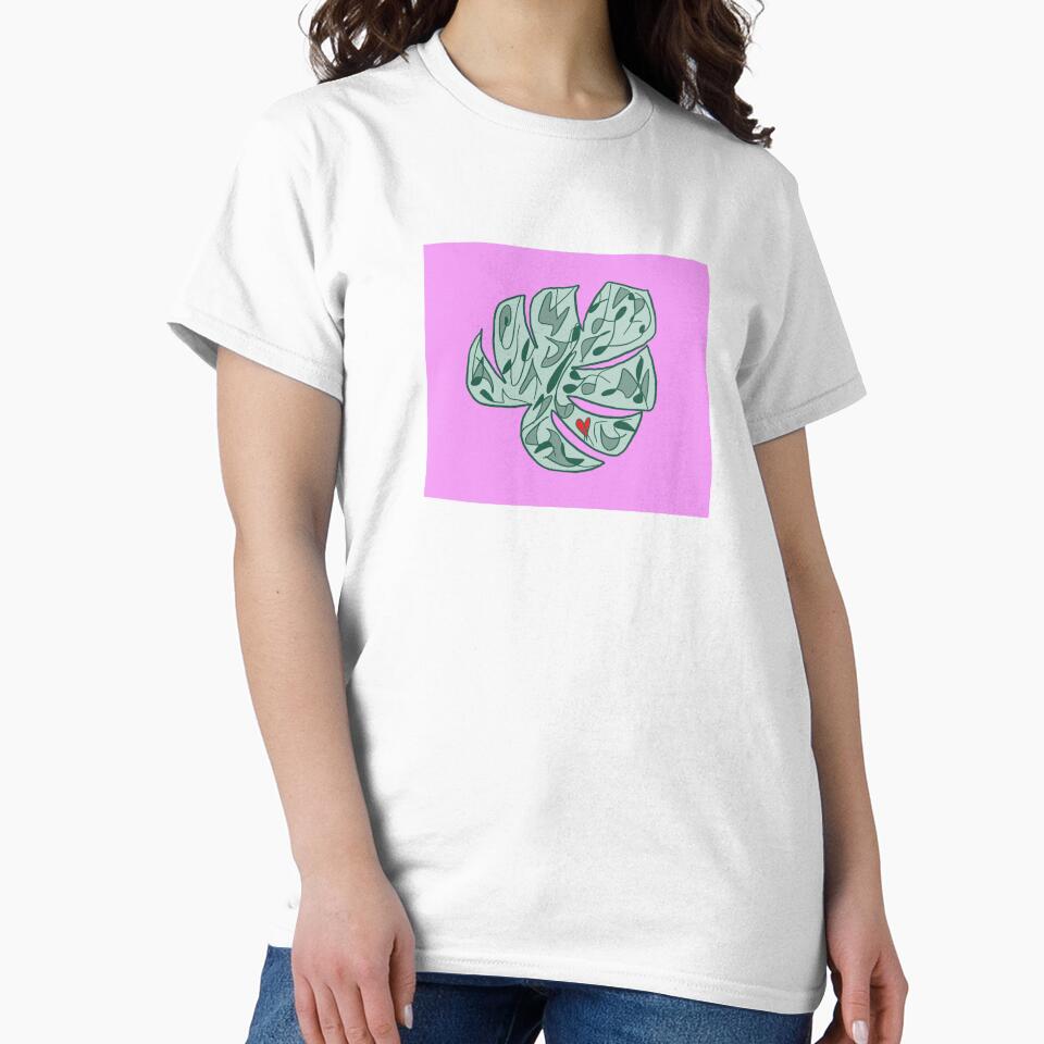 Monstera Pink by MyArtMind