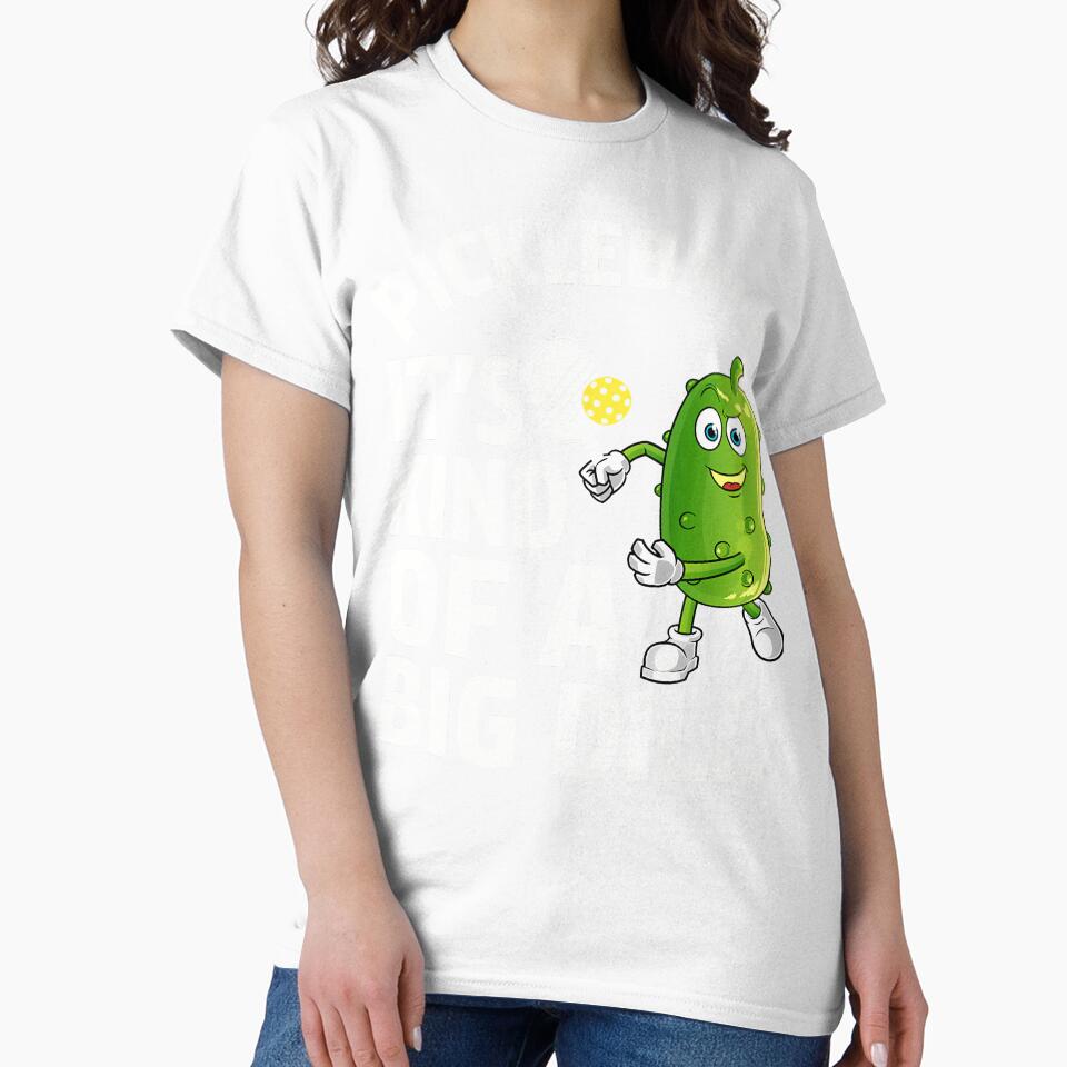 Pickleball It's Kind Of A Big Dill Funny Pickle Ball Player by EdithKelly1