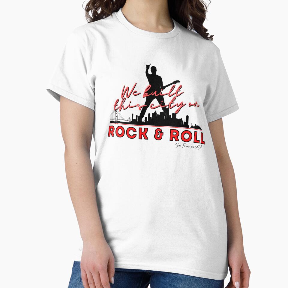 We Built this City - San Francisco, Red by Mean-Musician
