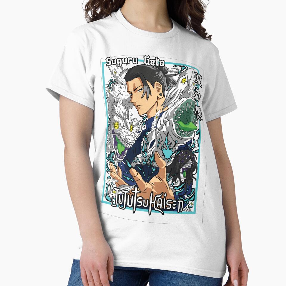 Dark Anime Sorcerer Cursed Spirit Design – Manga Streetwear Graphic Tee Sticker Poster Hoodie by sellstorm
